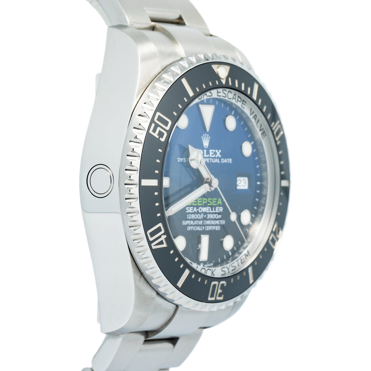 Rolex Deepsea Sea-Dweller 126660 James Cameron Blue Dial SS Auto Men Watch 44mm