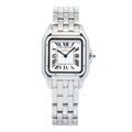 Cartier Panthere 4016 WSPN0007 Quartz Stainless Steel White Dial Women's 27mm