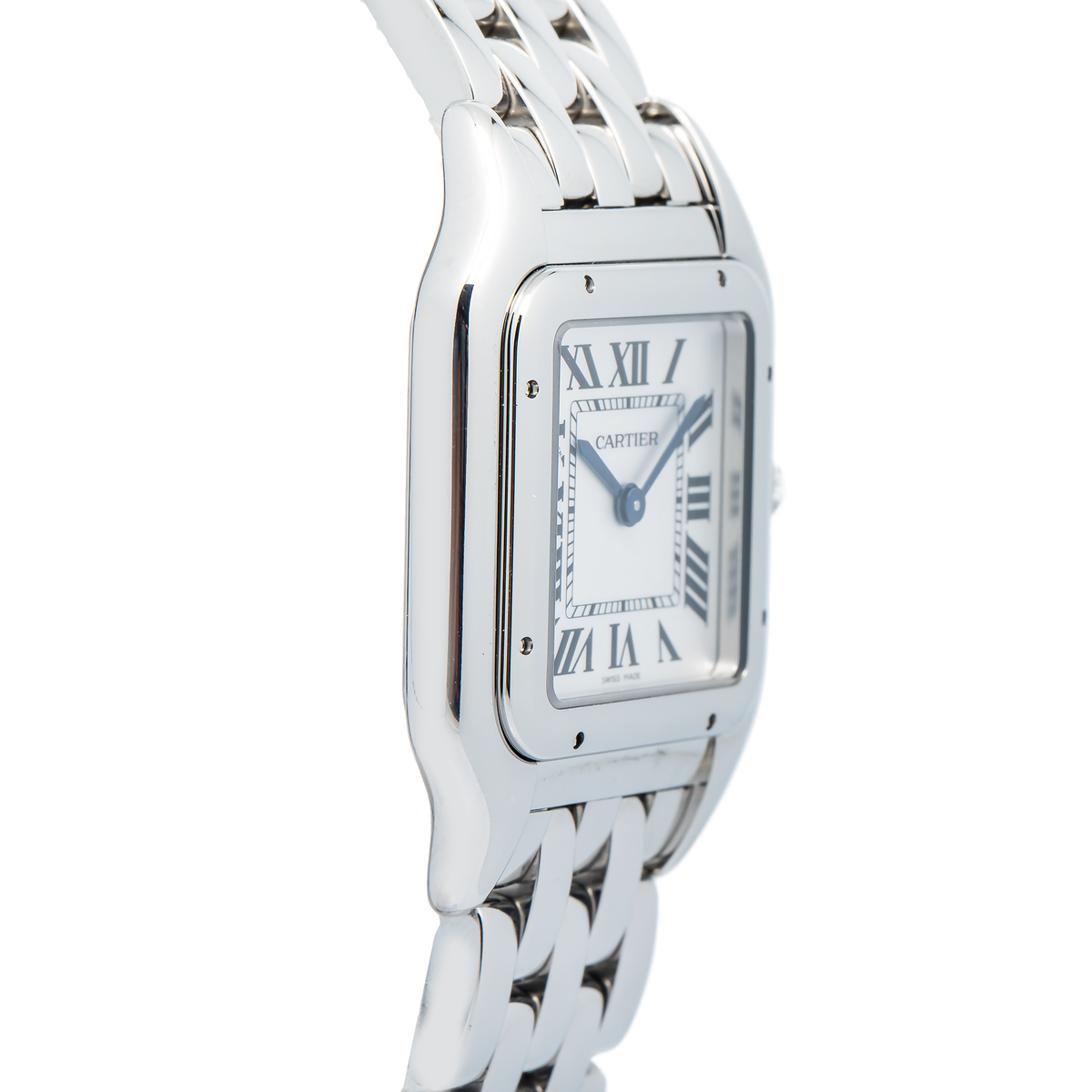 Cartier Panthere 4016 WSPN0007 Quartz Stainless Steel White Dial Women's 27mm