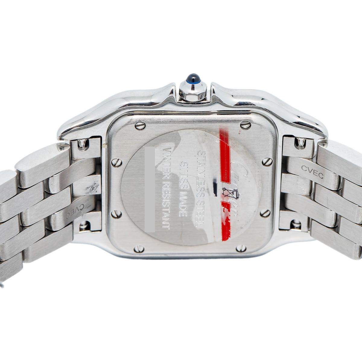 Cartier Panthere 4016 WSPN0007 Quartz Stainless Steel White Dial Women's 27mm