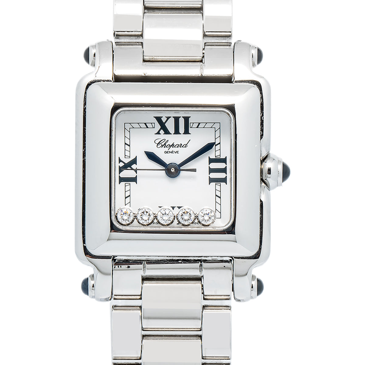 Chopard Happy Sport 27/8893-23 Quartz Floating Diamonds White Dial Women's 23mm