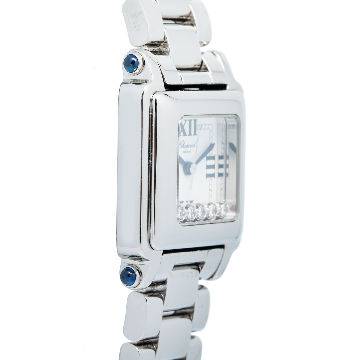 Chopard Happy Sport 27/8893-23 Quartz Floating Diamonds White Dial Women's 23mm