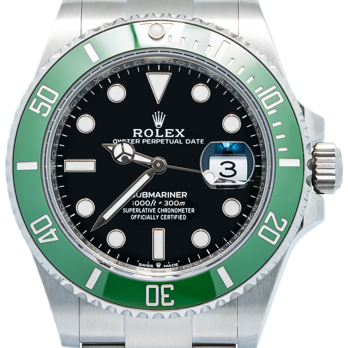 Rolex Submariner Date Starbucks 126610LV Automatic Black Dial Men's Watch 41mm