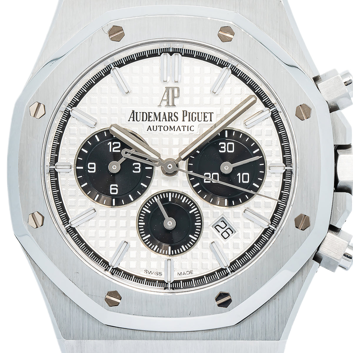 Audemars Piguet Royal Oak 26331ST.OO.1220ST.03 SS Auto Panda Dial Men Watch 41mm