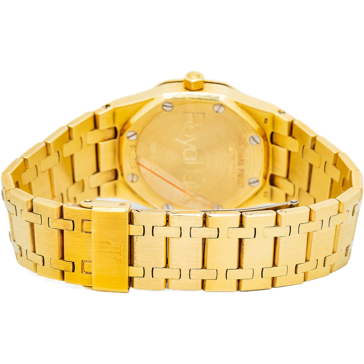 Audemars Piguet Royal Oak 14587BA RARE 18k YG Factory Ruby & Diamonds Auto 30mm