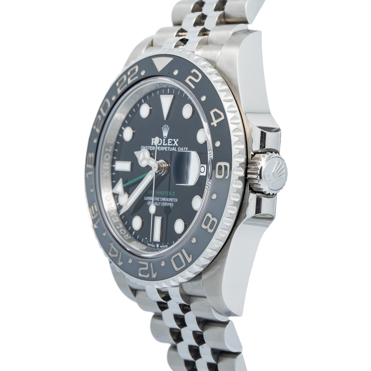 Rolex GMT-Master II Bruce Wayne 126710GRNR New 2024 Card Jubilee SS Men's 40mm