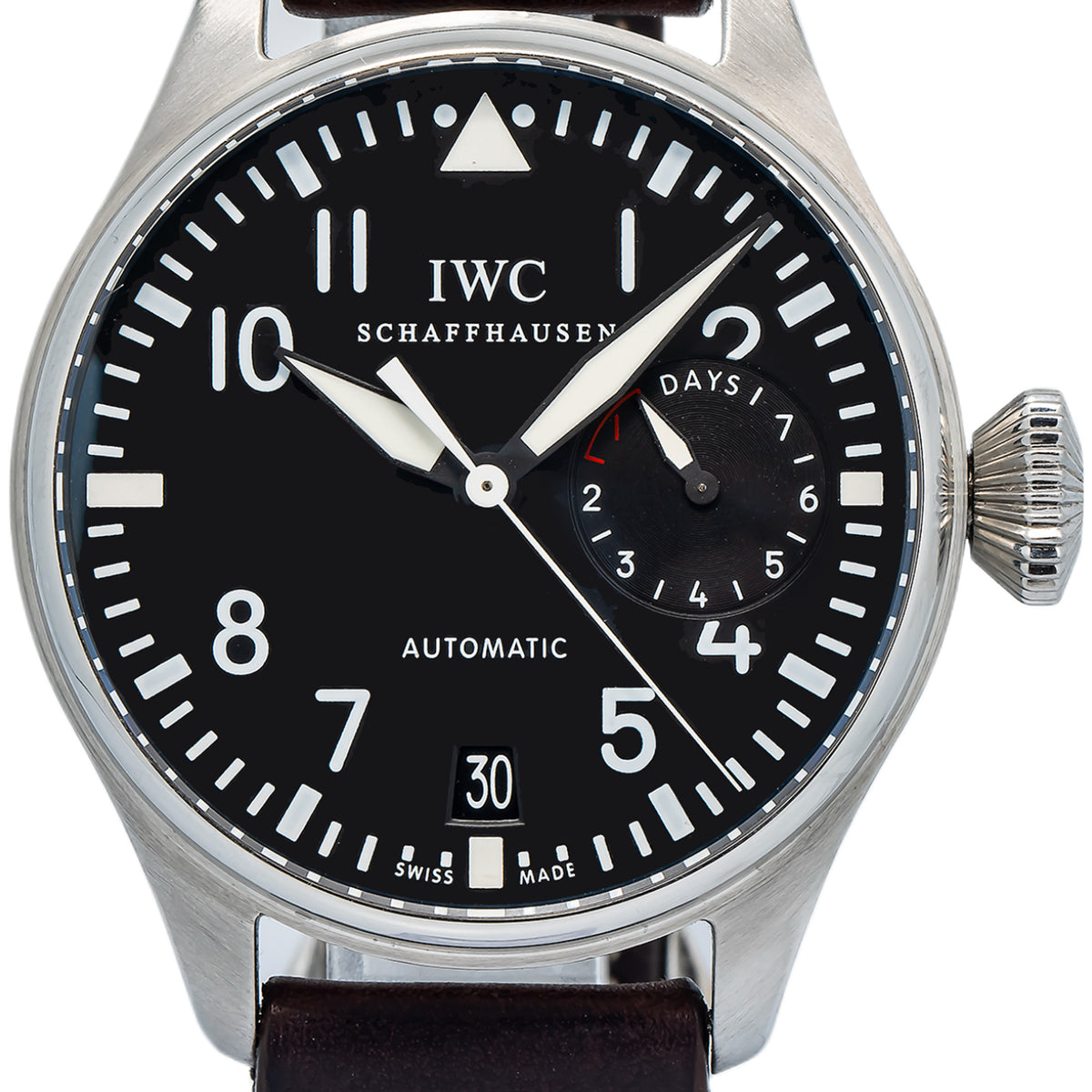 IWC Big Pilot IW500401 Automatic stainless steel Black Dial Men's Watch 46mm