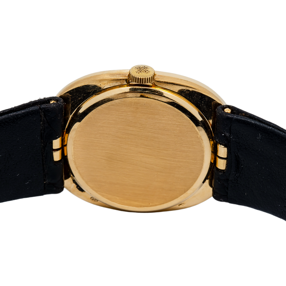Patek Philippe Golden Ellipse 3848J 18k Yellow Gold Blue Dial Manual Unisex 27mm