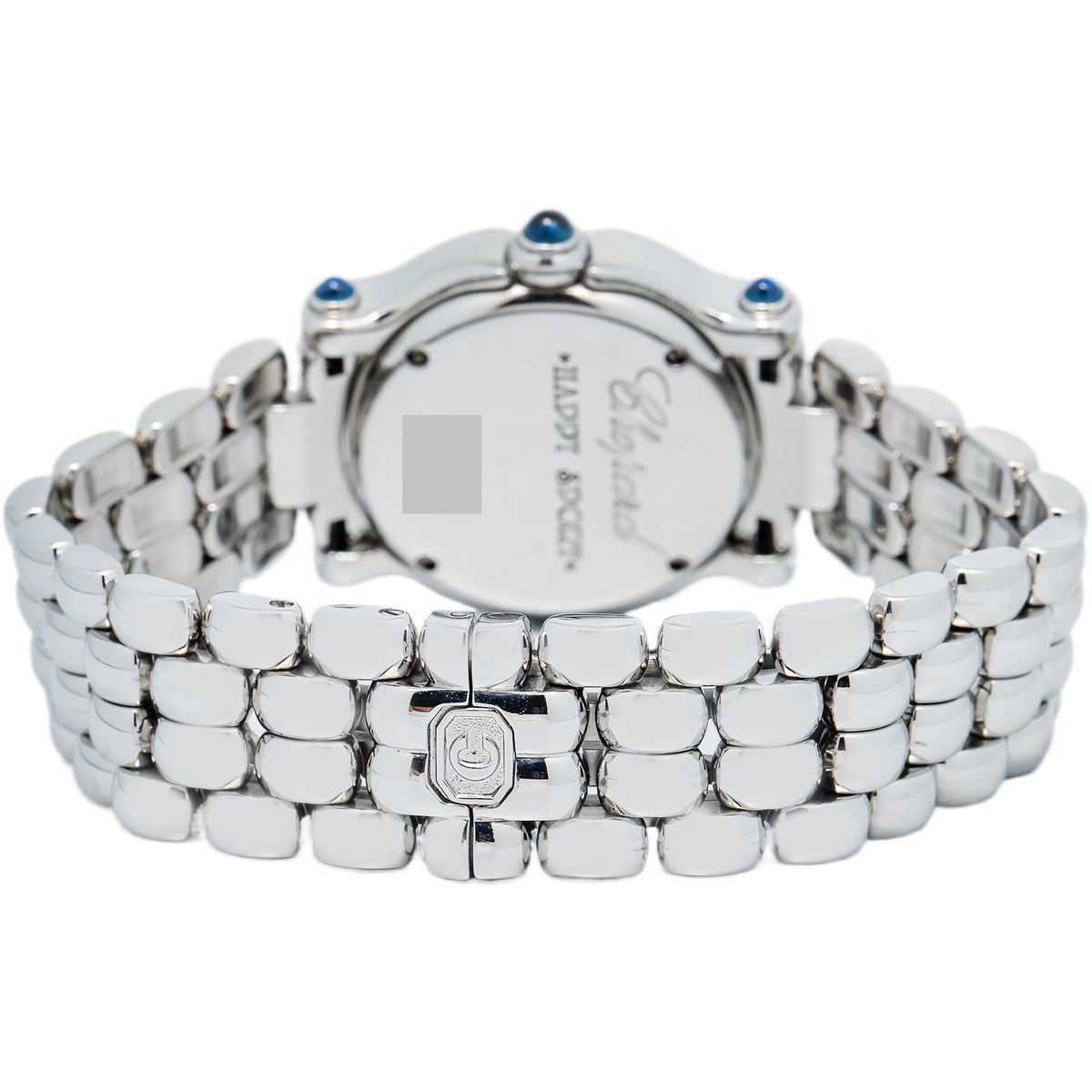 Chopard Happy Sport 8245 Stainless Steel White Dial Quartz Ladies Watch 26mm