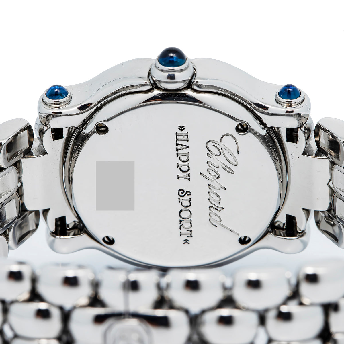 Chopard Happy Sport 8245 Stainless Steel White Dial Quartz Ladies Watch 26mm