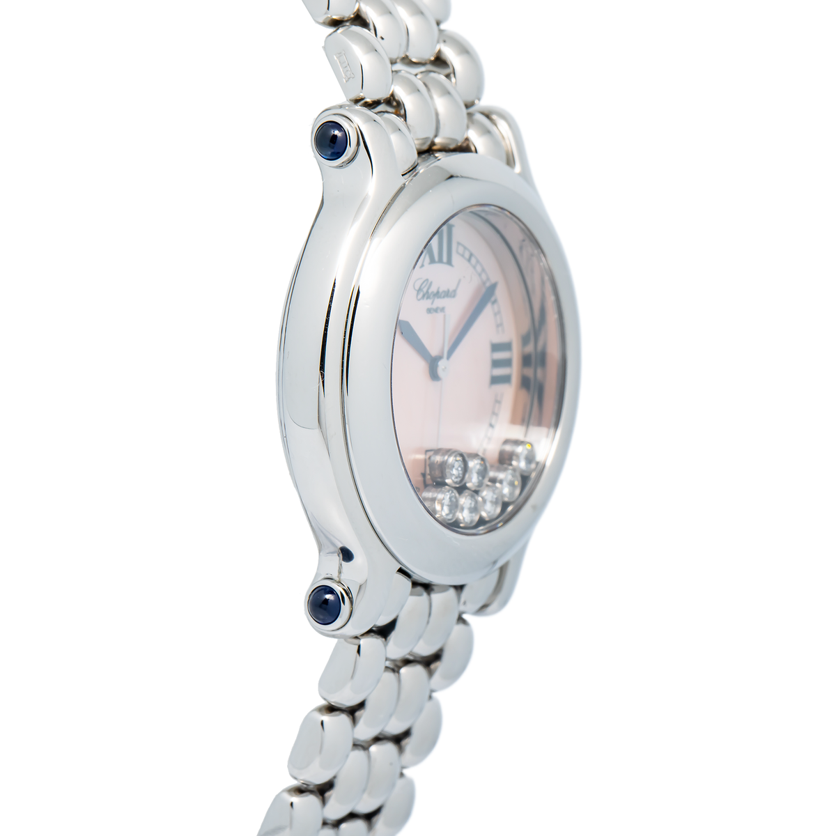 Chopard Happy Sport 27/8236-23 Quartz SS Floating Diamond MOP Dial Women's 32mm
