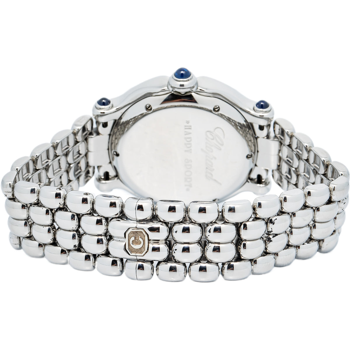 Chopard Happy Sport 27/8236-23 Quartz SS Floating Diamond MOP Dial Women's 32mm
