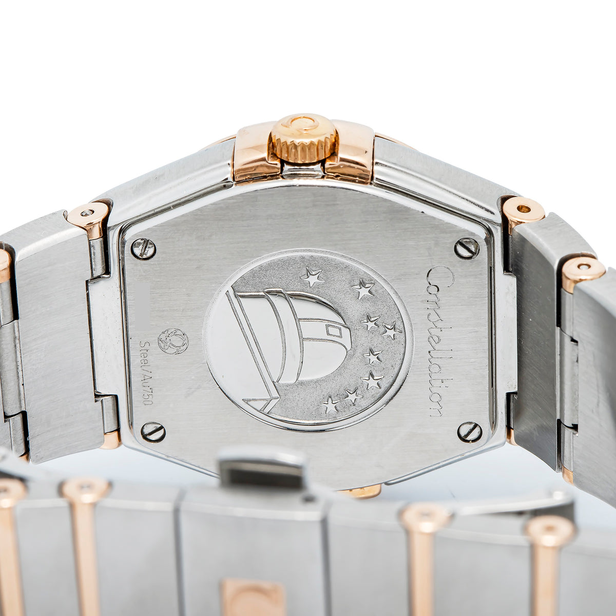 Omega Constellation 123.20.27.60.55.002 Quartz Factory Diamond MOP Dial 27mm