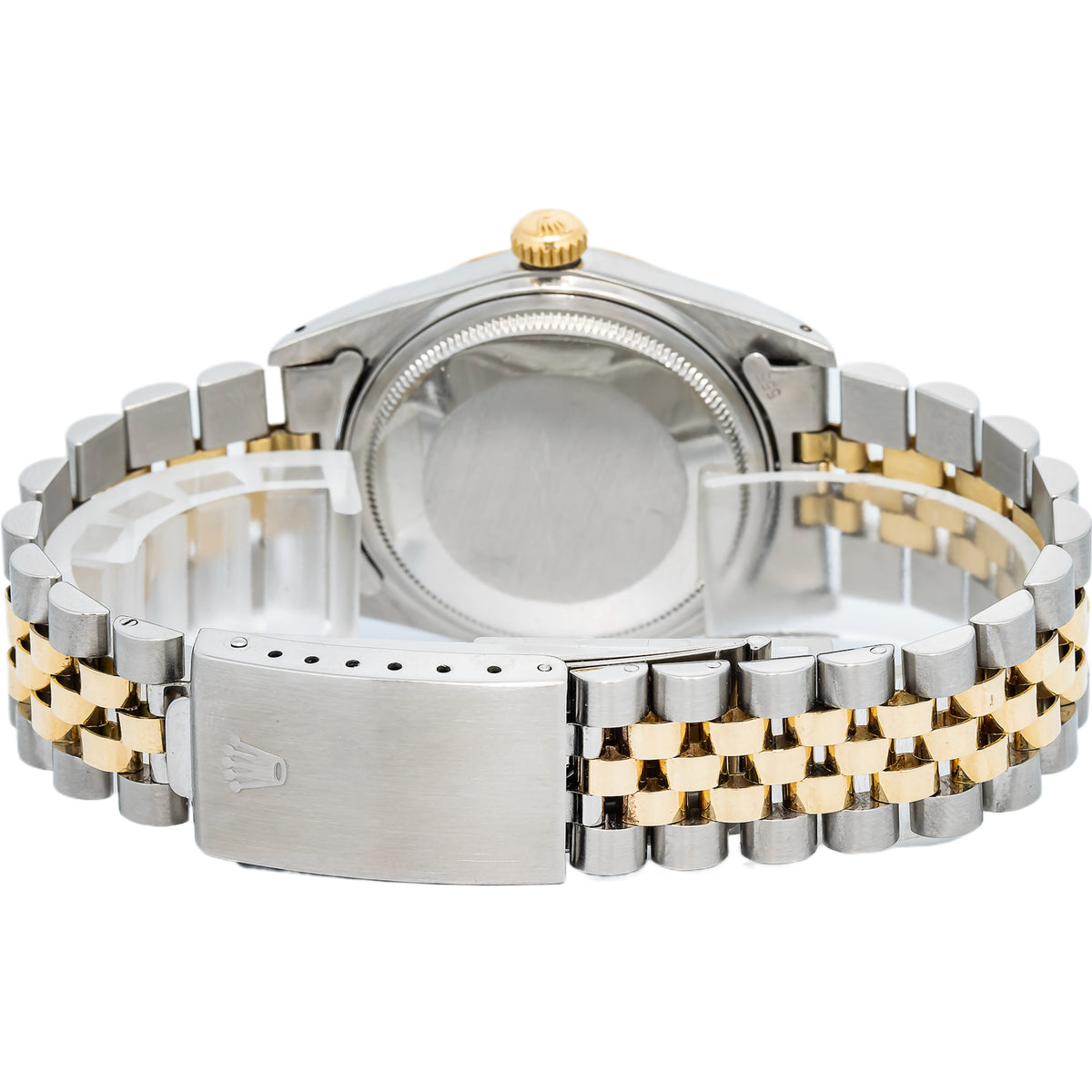 Rolex Datejust 116233 Automatic Yellow Gold Two Tone White Dial Men's Watch 36mm