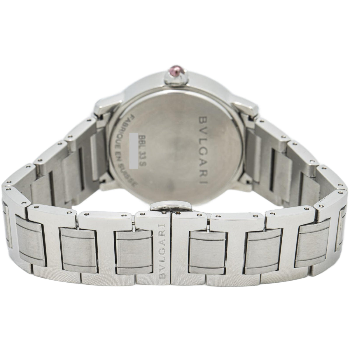 BVLGARI Bvlgari BBL 33 S Stainless Steel MOP Dial Quartz Ladies Watch 33mm