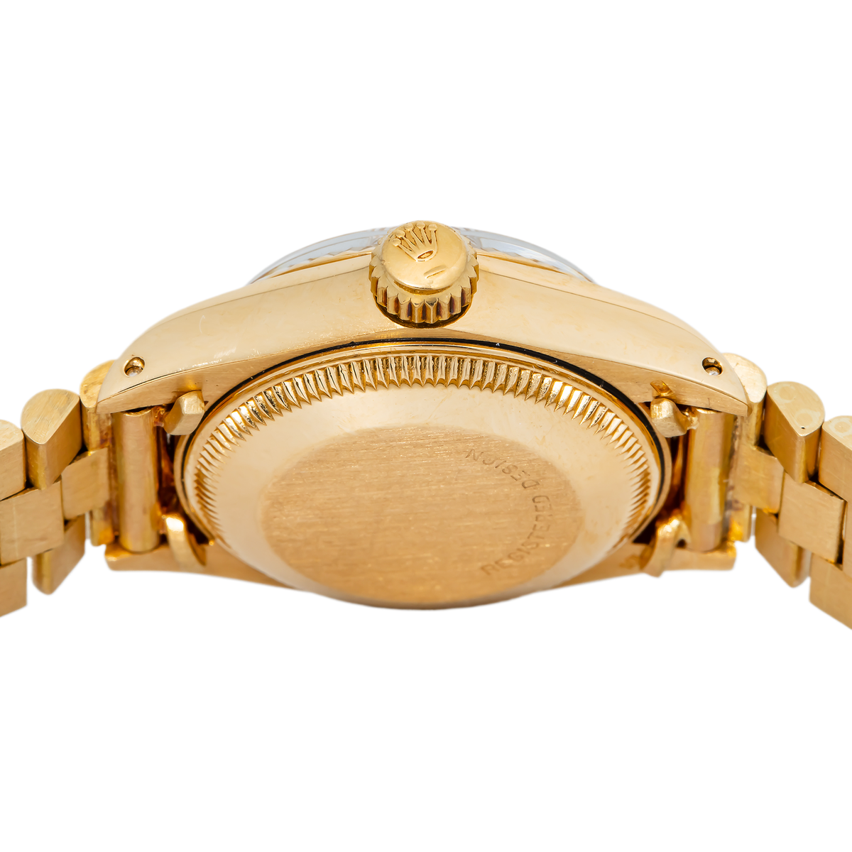 Rolex Datejust 6917 18k Yellow Gold President Champagne Dial Auto Watch 26mm