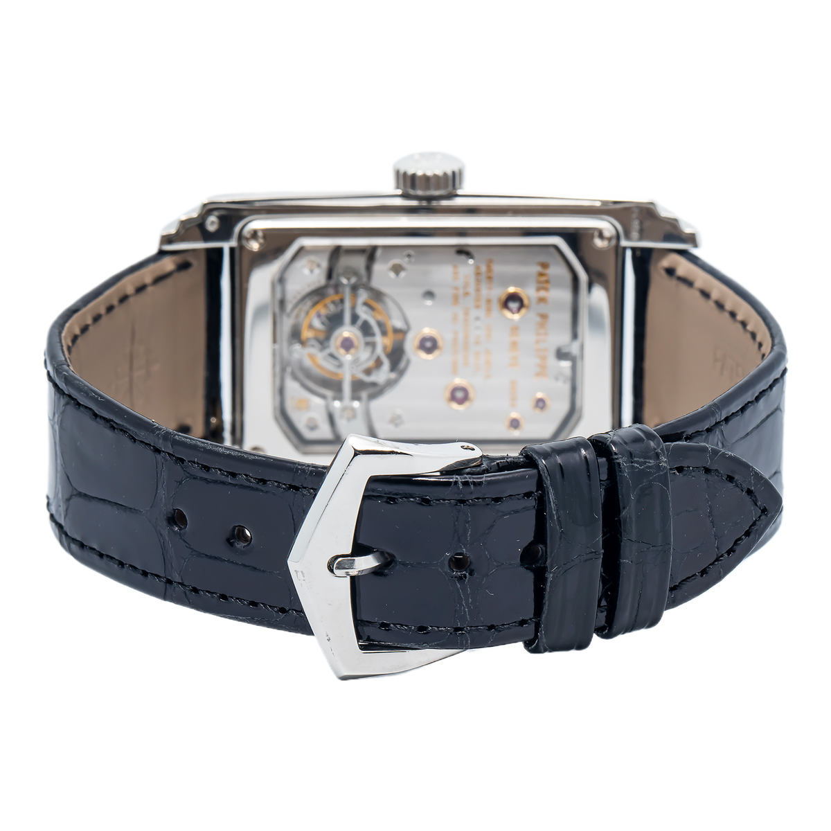 Patek Philippe 10-Day Tourbillon 5101P Complete Salmon Dial Watch 29X51mm