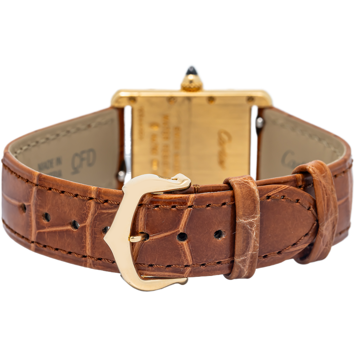 Cartier Tank Louis W1529856 MINT w/2023 Card Brand New Strap Quartz Watch 22mm