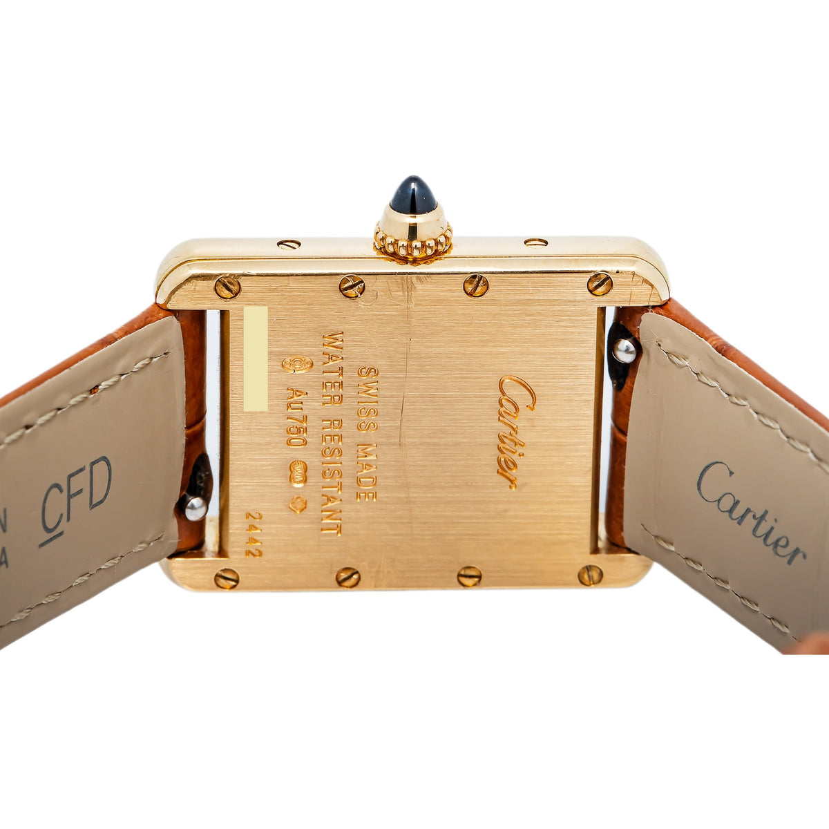 Cartier Tank Louis W1529856 MINT w/2023 Card Brand New Strap Quartz Watch 22mm