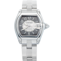 Cartier Roadster W62001V3 2015 Card Automatic SS Grey-Silver Tuxedo Dial 44x38mm