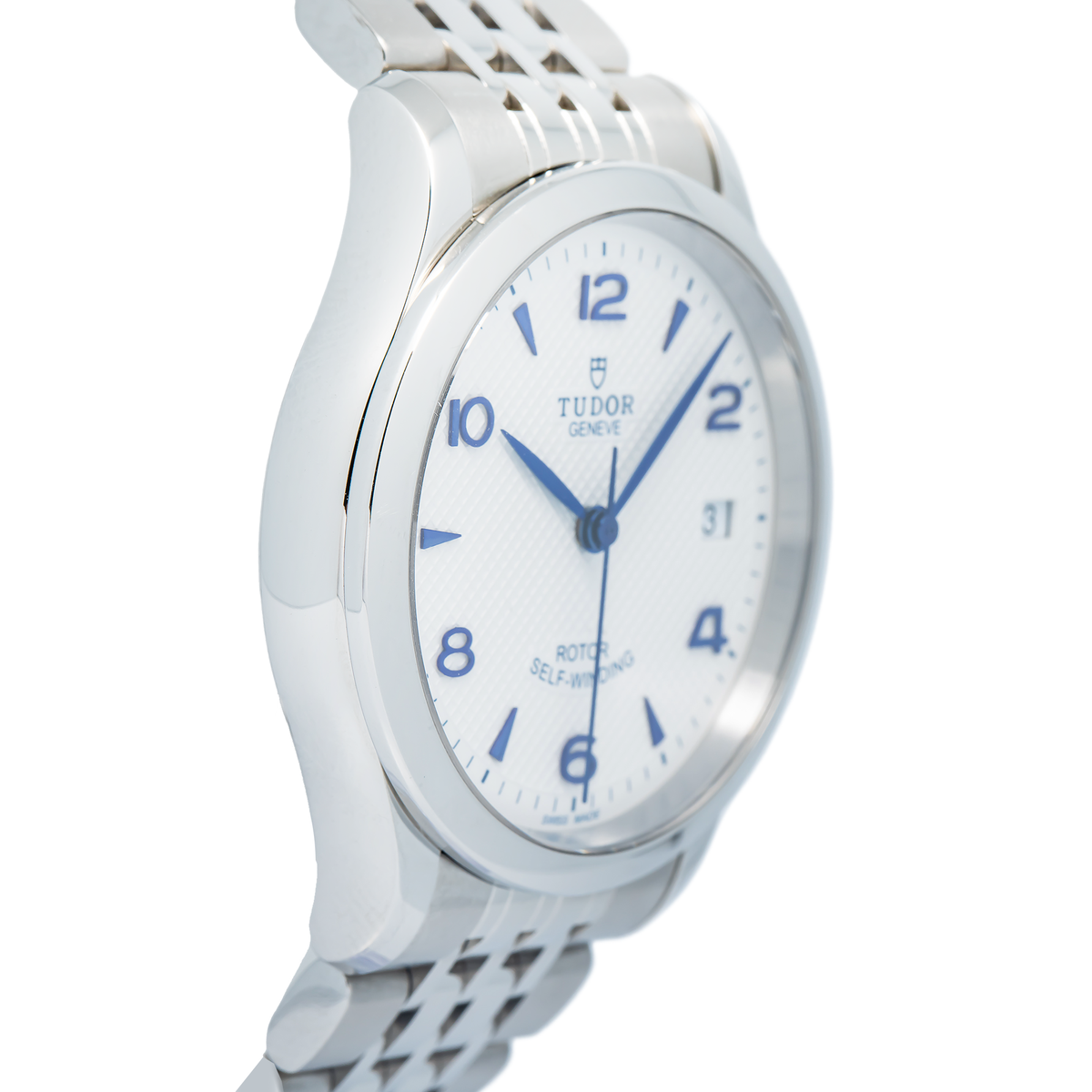 Tudor 1926 91450 Complete Stainless Steel White Dial Auto Men's Watch 36mm
