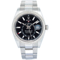 Rolex Sky-Dweller 326934 MINT 2018 Card SS Black Dial Automatic Men's Watch 42mm