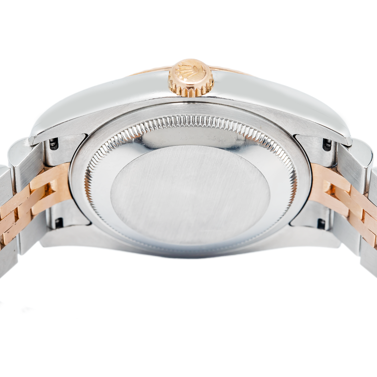 Rolex Datejust 116231 Factory Diamond 18k RG Two Tone Auto Unisex Watch 36mm