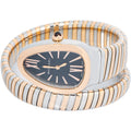 Bvlgari Serpenti Tubogas 102123 2015 Card 18k Rose Gold Quartz Ladies Watch 35mm