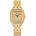 Cartier Panthere Aftermarket Diamond Setting 18k YG Quartz Women's Watch 29MM