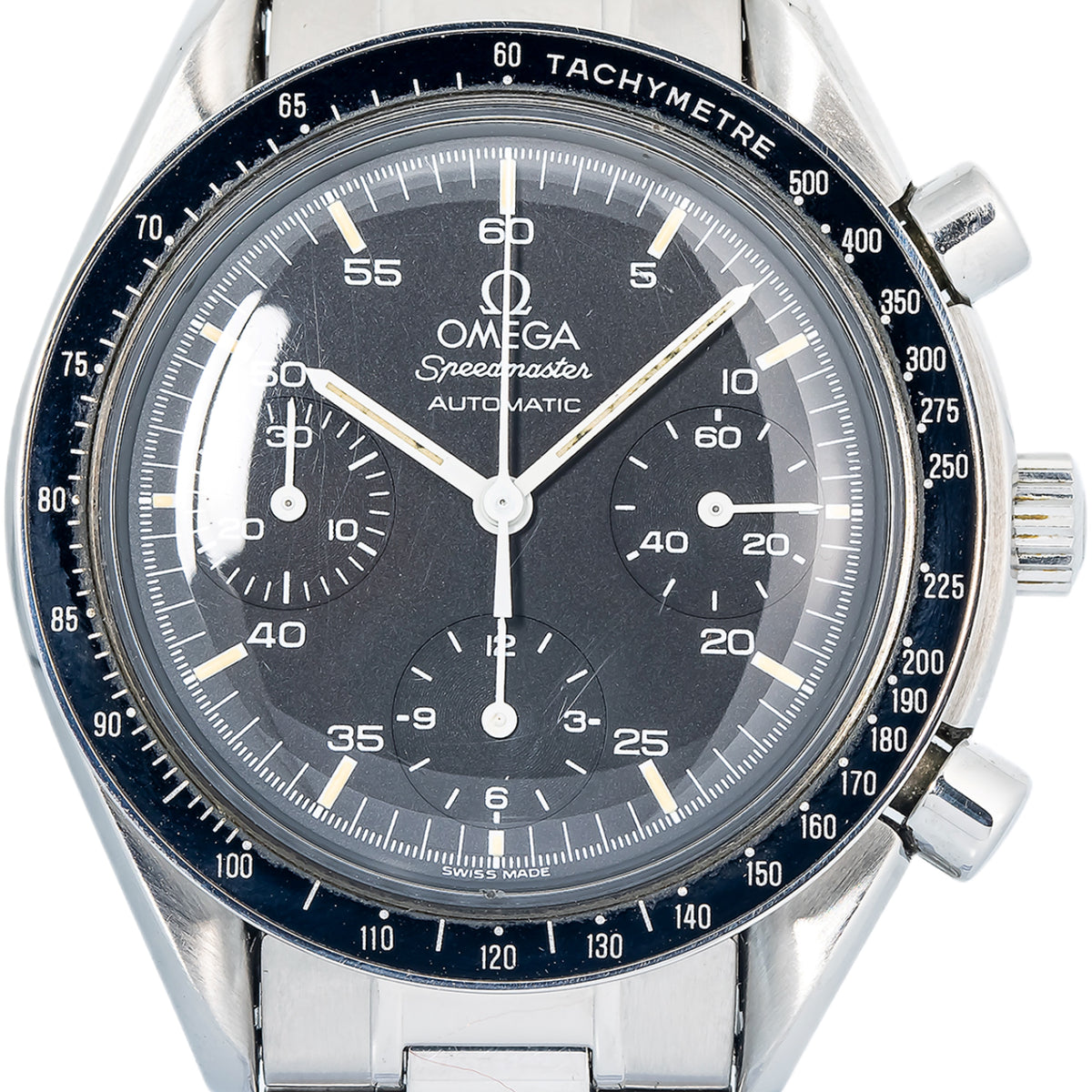 Omega Speedmaster 3510.50 Automatic Stainless Steel Black Dial Men's Watch 39mm