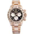 Rolex Cosmograph Daytona 126505 MINT 18k RG Sundust Black Dial Auto Watch 40mm