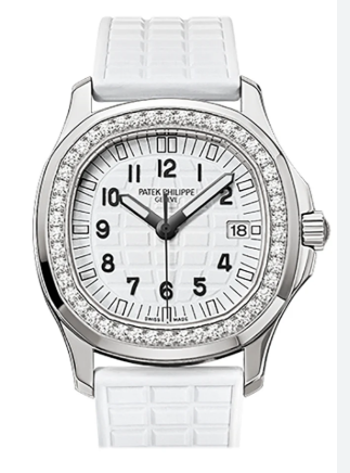 Patek Philippe Aquanaut Luce 5067A-011 w/Uncut Strap Factory Diamond Quartz 34mm