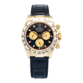 Rolex Daytona Cosmograph 116518 w/Box 18K Black Paul Newman Dial Auto Watch 40mm