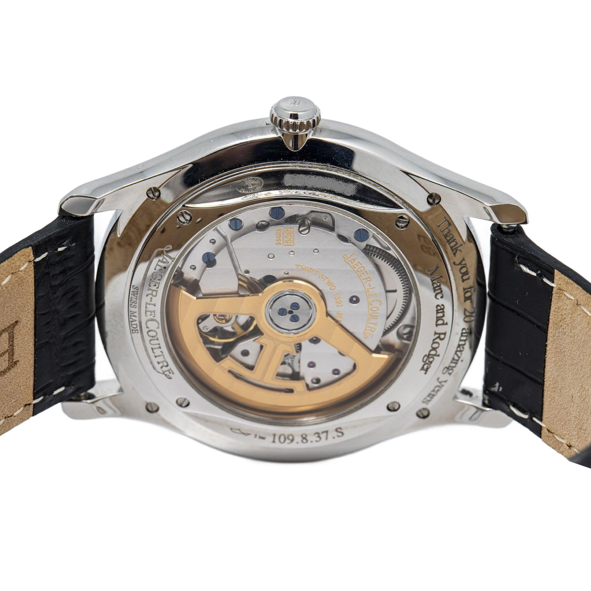 Jaeger-LeCoultre Master Ultra Thin Date 109.8.37.S Q1238420 SS Auto Men's 39mm