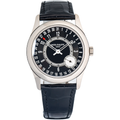 Patek Philippe Calatrava 6006G-001 Auto 18k White Gold Black Dial Men's 39mm