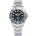 Rolex Submariner 124060 Oyster SS Mint Black Dial Auto Men's Watch 41mm