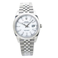 Rolex Datejust 126300 2022+ Complete Jubilee White Dial Auto Men's Watch 41mm