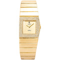 Rolex King Midas 4609 Rare 18K Yellow Factory Diamond-Set Case Manual 27mm
