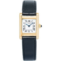 Cartier Tank Normale 78093 18k Yellow Gold White Dial Manual Women's Watch 20mm