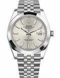Rolex Datejust 126300 2023 Complete Jubilee Silver Dial Auto Men's Watch 41mm