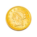 1905 Liberty Head $2.50 Quarter Eagle Gold Coin 4.1g
