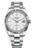 Rolex Datejust 126334 Stainless Steel Oyster White Dial Auto Men's Watch 40mm