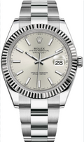 Rolex Datejust 126334 Auto Stainless Steel Oyster Silver Dial Men's Watch 40mm