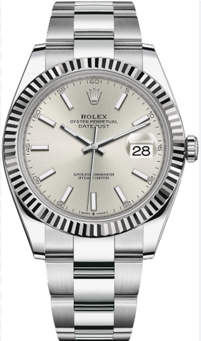 Rolex Datejust 126334 Auto Stainless Steel Oyster Silver Dial Men's Watch 40mm
