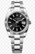 Rolex Datejust 126334 Stainless Steel Oyster Black Dial Auto Men's Watch 40mm