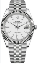 Rolex Datejust 126334 Stainless Steel Jubilee White Dial Auto Men's Watch 40mm