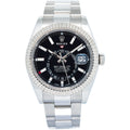 Rolex Sky-Dweller 326934 MINT 2019 Complete SS Black Dial Automatic Men's Watch