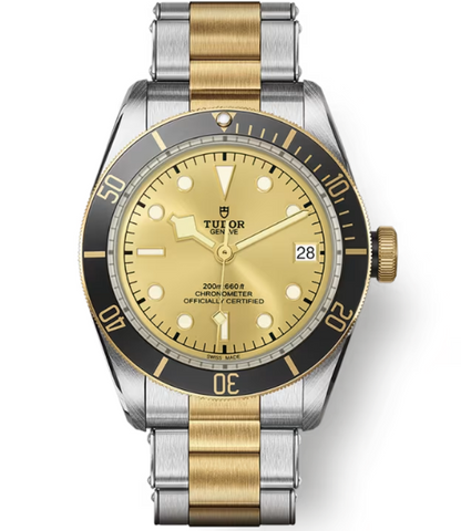 Tudor Black Bay S&G 79733N 2020 Complete 18k YG Two Tone Auto Men's Watch 41mm