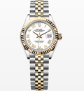 Rolex Datejust 279173 New 2021 Complete 18k Two Tone White Dial Auto Watch 28mm