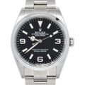 Rolex Explorer 124270 Stainless Steel 2024 Card Black Dial Auto Watch 36mm